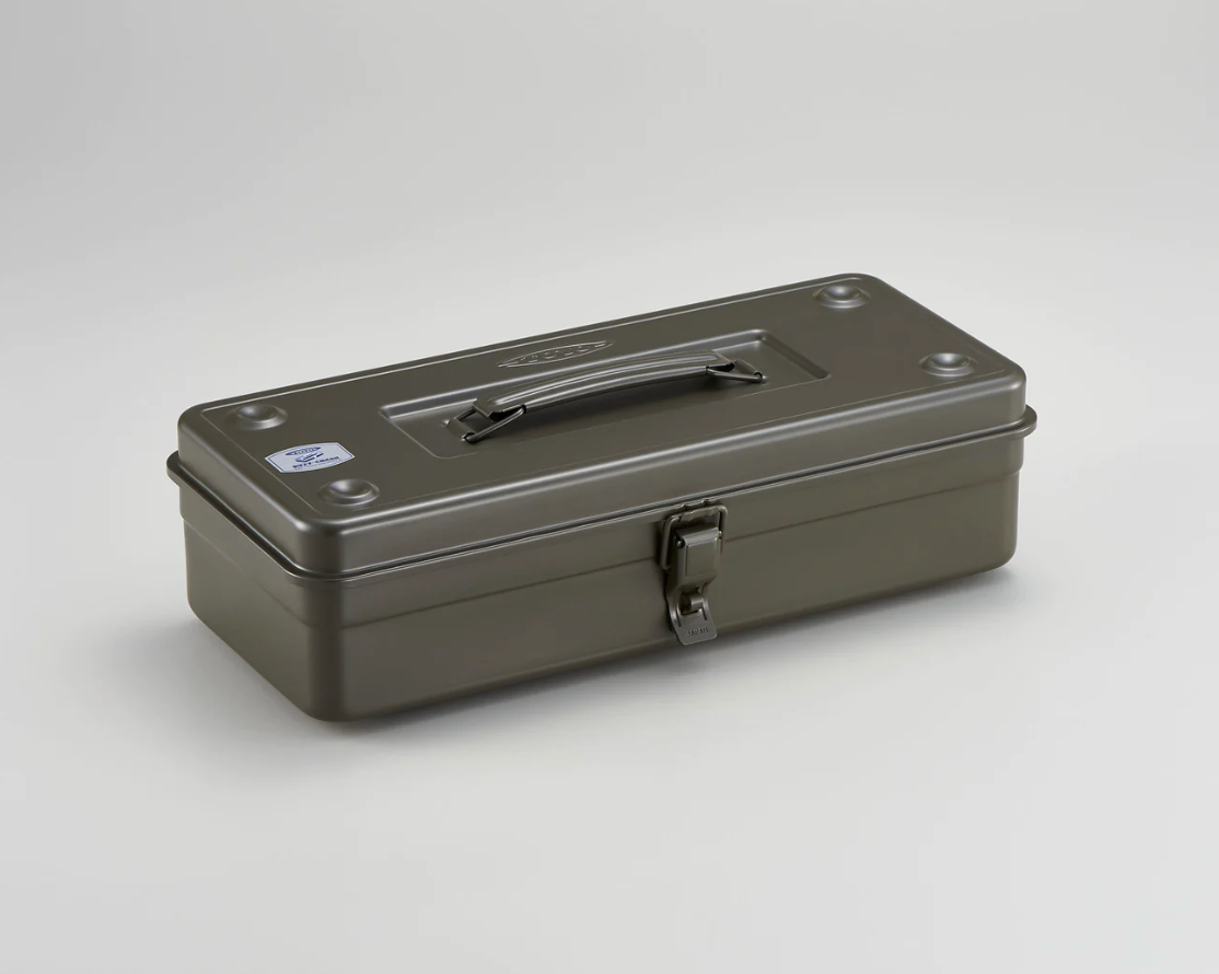 Toyo Trunk Shape Toolbox T-320, Army Green | The Kube Studios