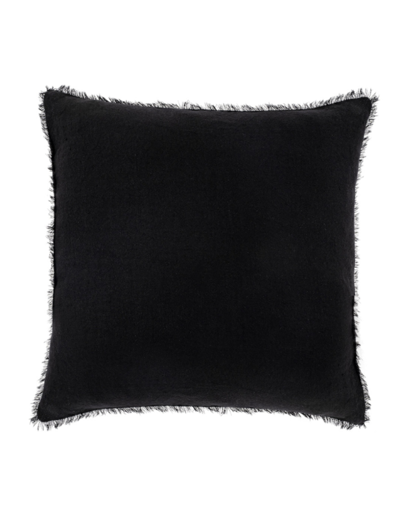 24x24 black outlet pillow