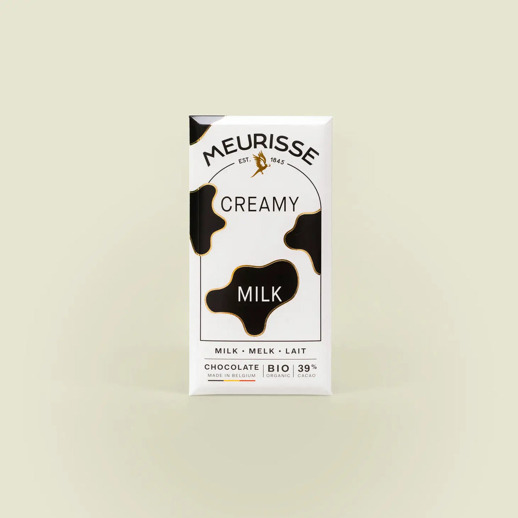 Meurisse Chocolate: Organic Milk Chocolate with Creamy Milk
