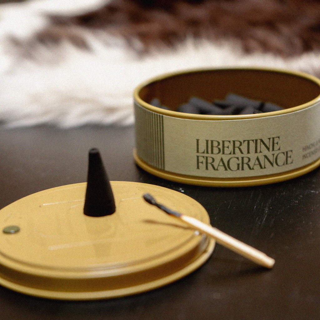 Libertine Fragrance - Hinoki & Moss Incense Cones