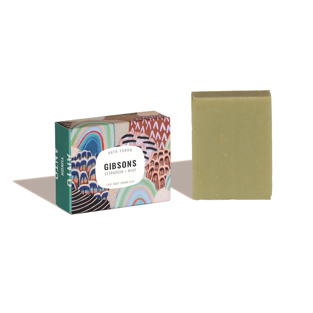 Gibsons Evergreen + Mint Bar Soap