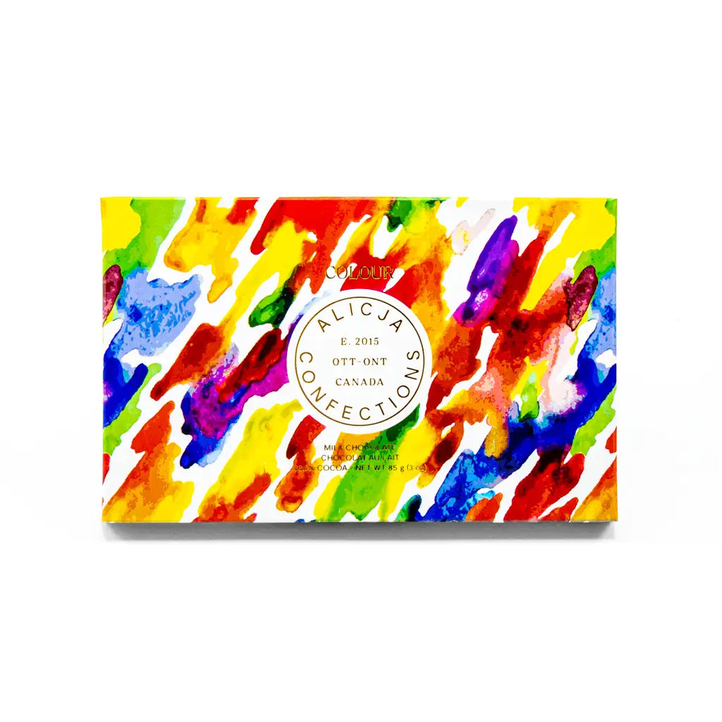 Alicja Confections: Colour Milk Chocolate Bar