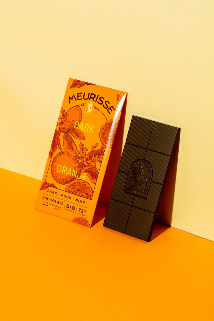 Meurisse Chocolate: Organic Dark Chocolate with Orange