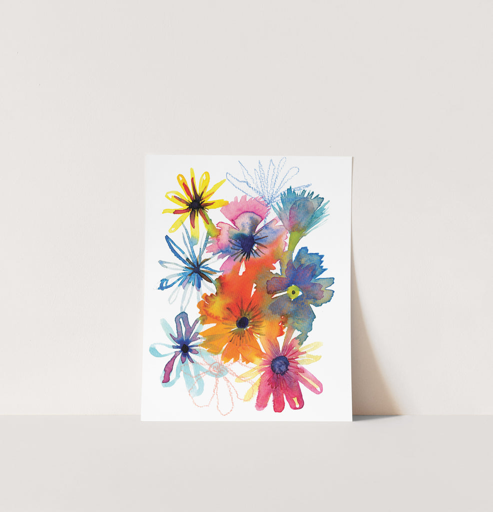 Katy Biele - Floral II (print)