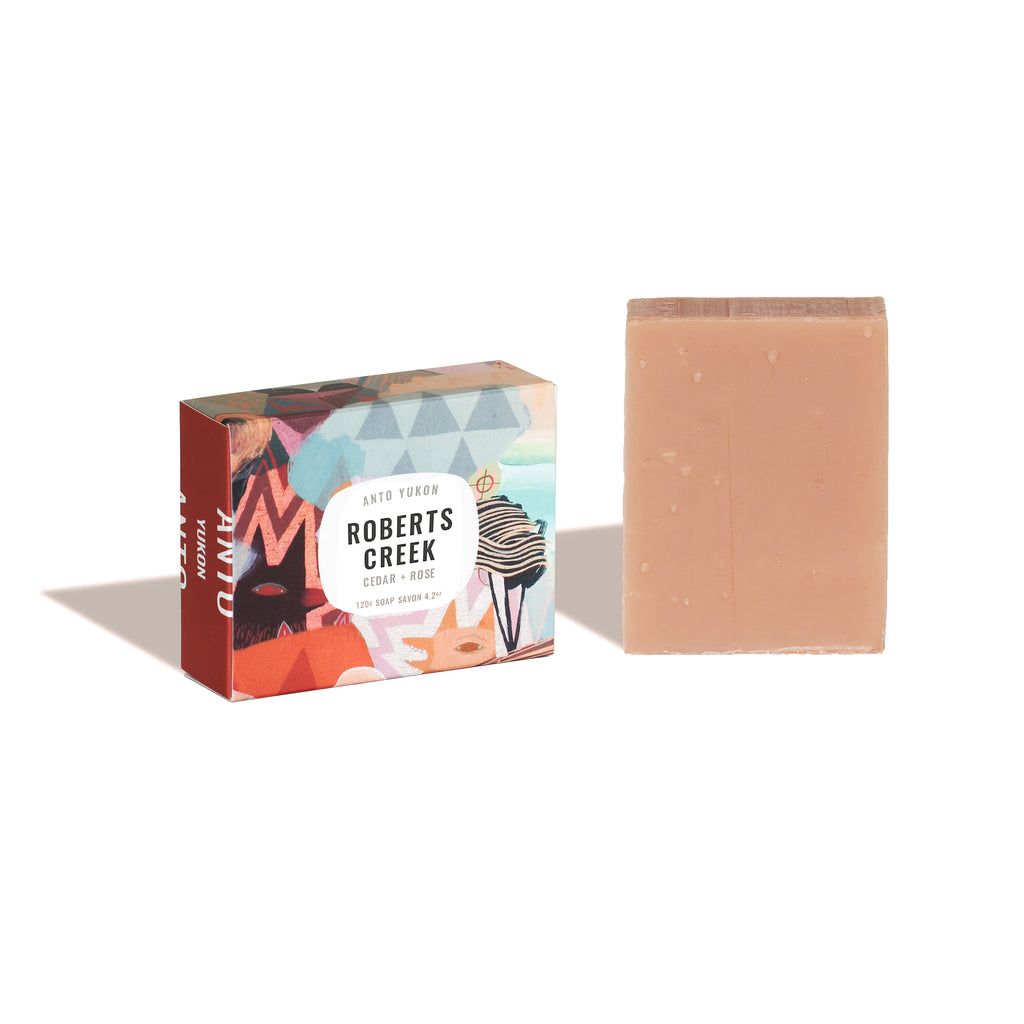 Roberts Creek Cedar + Rose Bar Soap