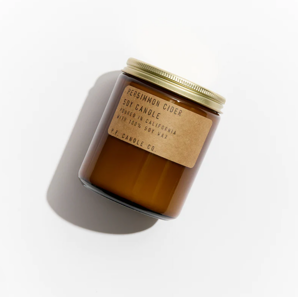 P.F Candle Co.- Persimmon Cider, Standard Candle