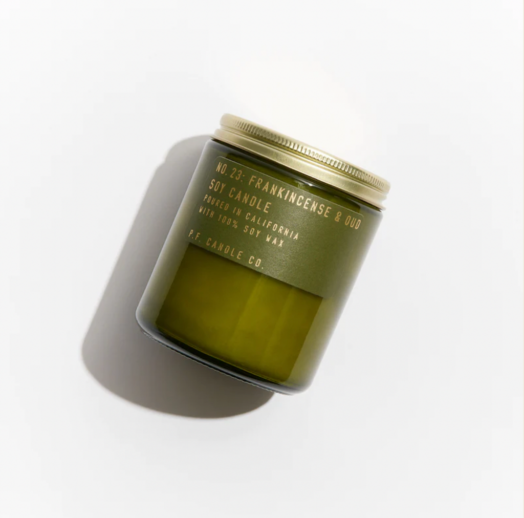 P.F. Candle Co.- Frankincense & Oud, Standard Candle