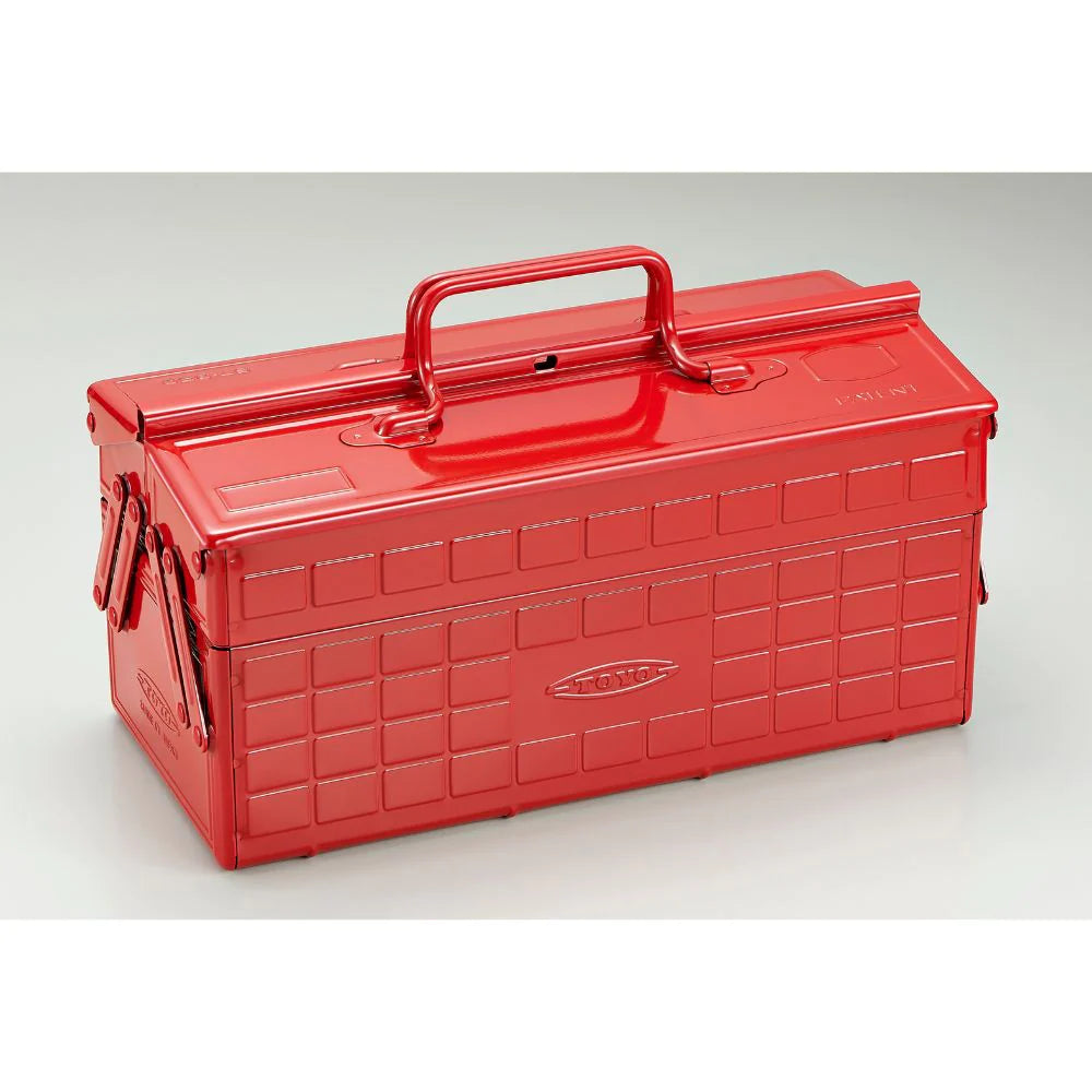 Toyo Steel Cantilever ST-350 Toolbox, Red