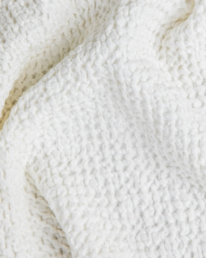 Magic Linen - Waffle Towels in White