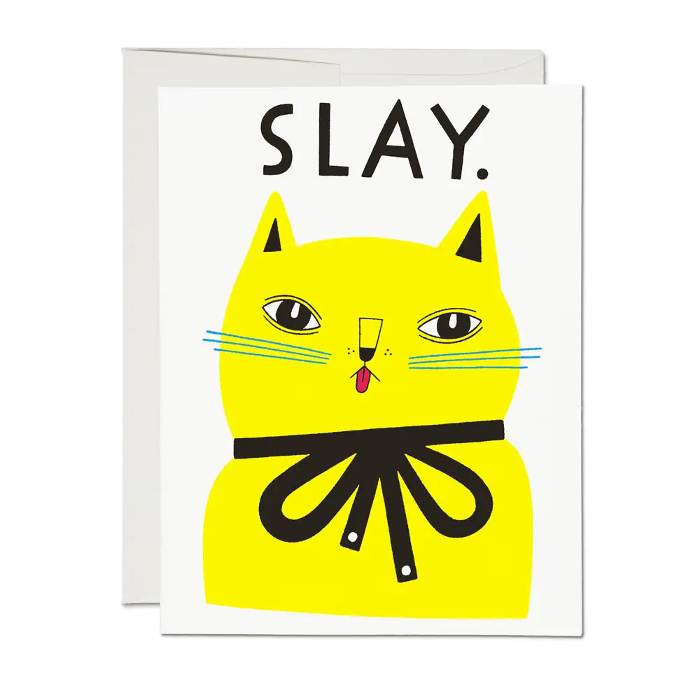 Red Cap Cards - 'Slay' Friendship Greeting Card