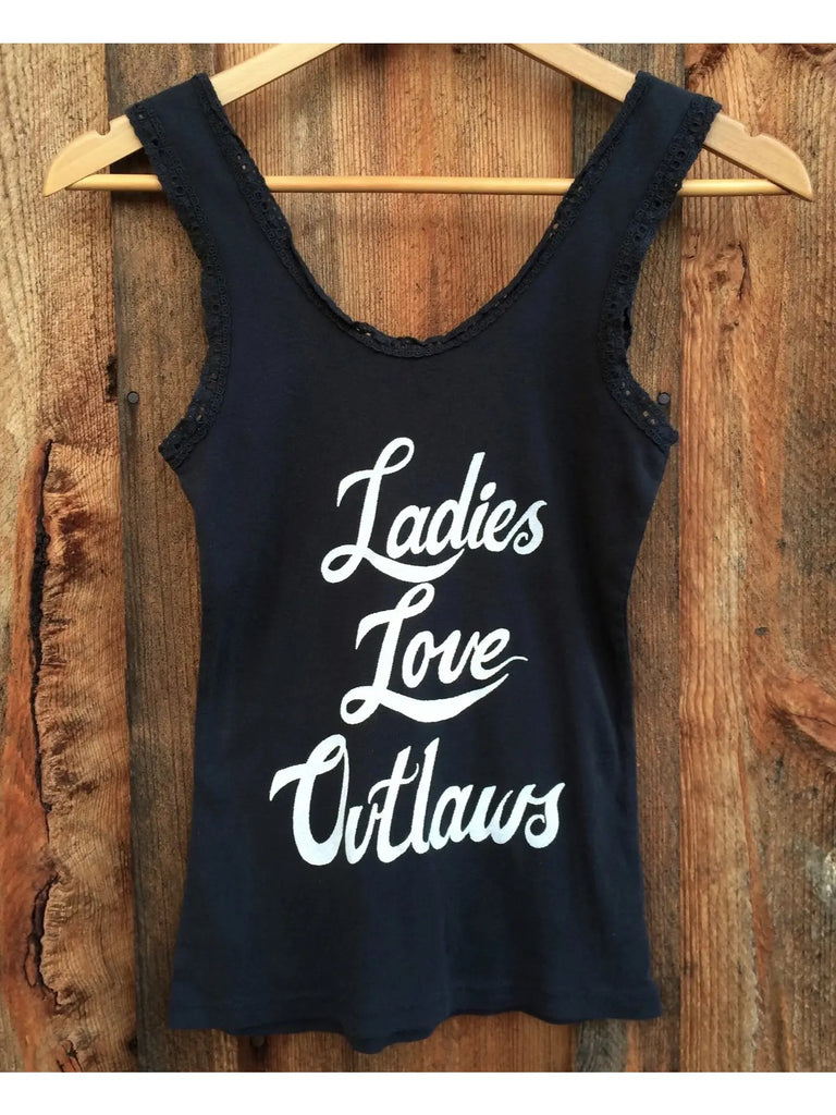 Bandit Brand - Ladies Love Outlaws Lace Tank