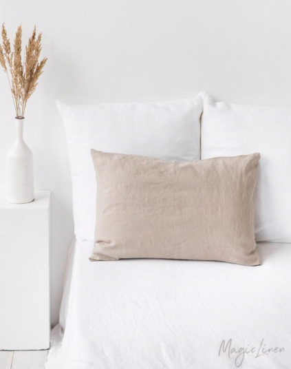 Magic Linen - Linen Pillowcase (Standard) Various Colours