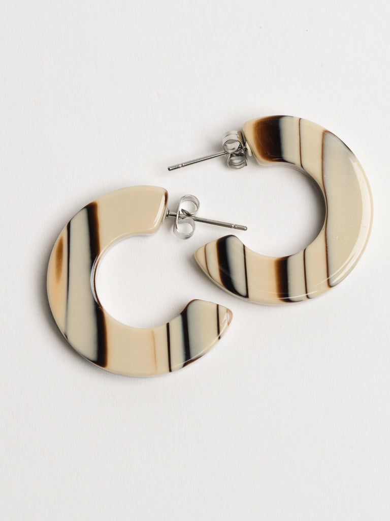 NAT & NOOR - Ray Hoops In Eucalyptus