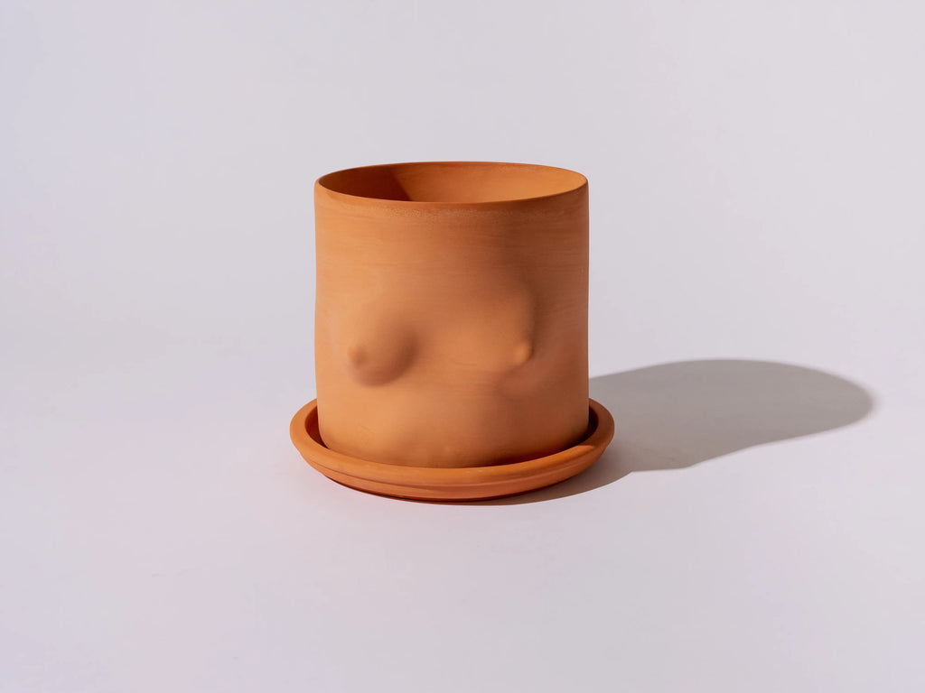 Group Partner - 5" Terracotta Boob Pot