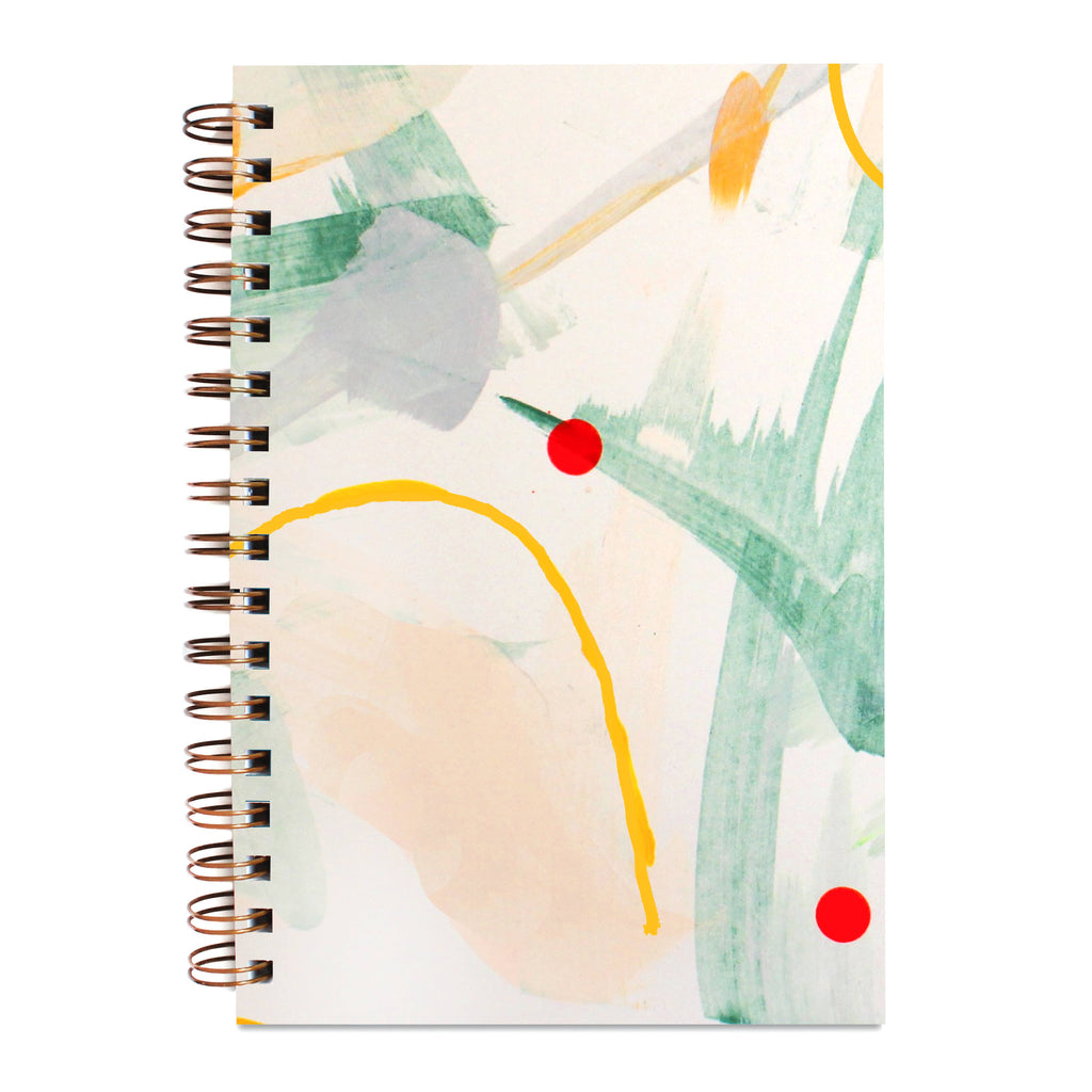 Moglea Dewdrop Painted Notebook