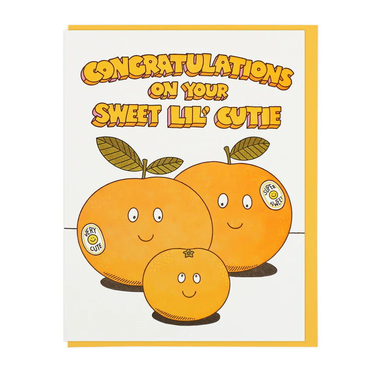Lucky Horse Press 'Congrats on Sweet Lil Cutie'